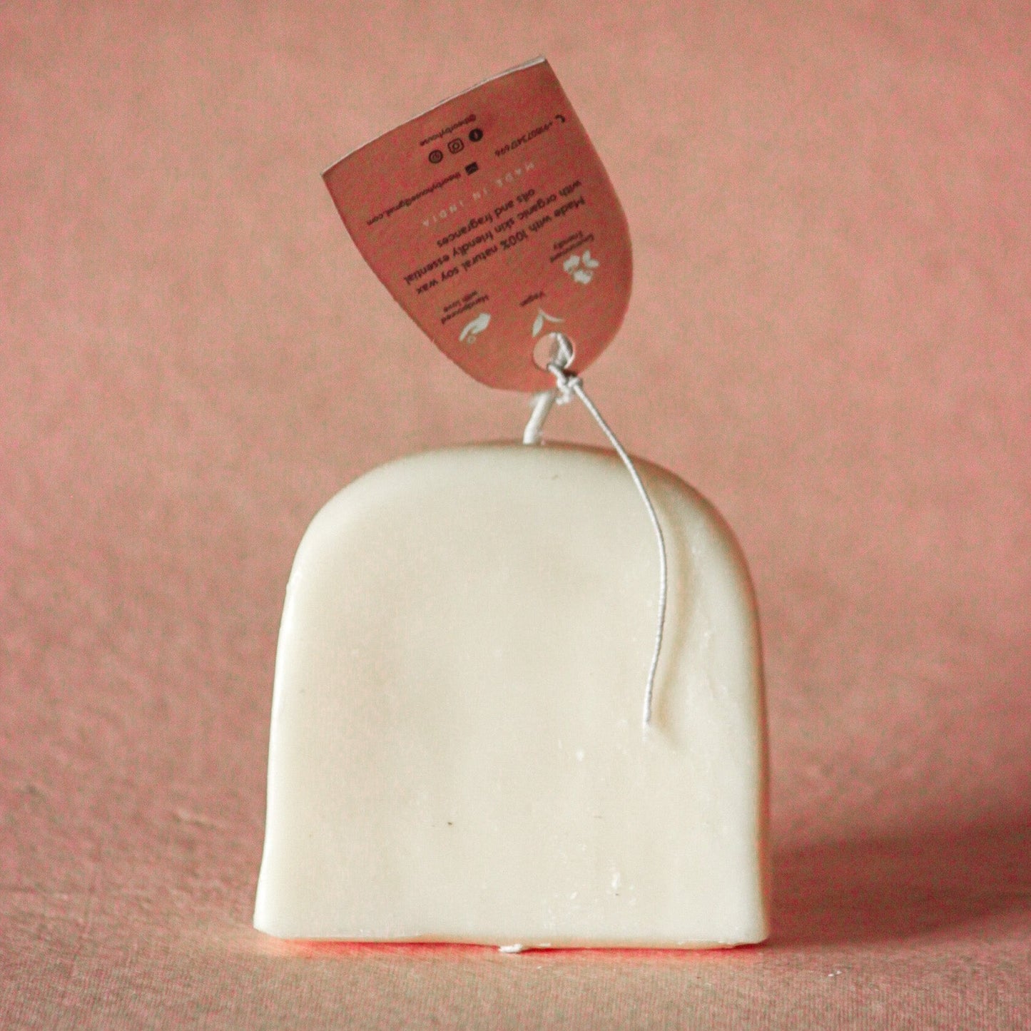 Rainbow Pillar Candle