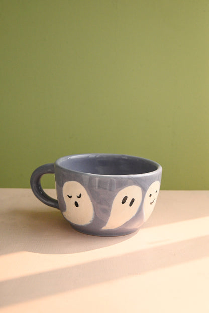Lavender Ghost Ceramic Mug