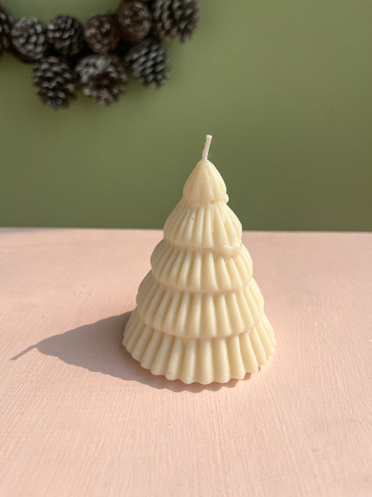 Christmas Tree Shaped Candles