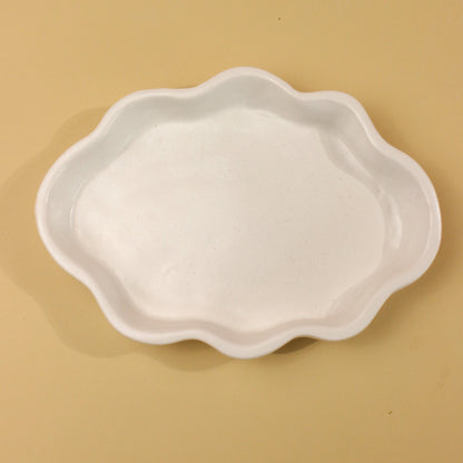 Ceramic Cloud Plate