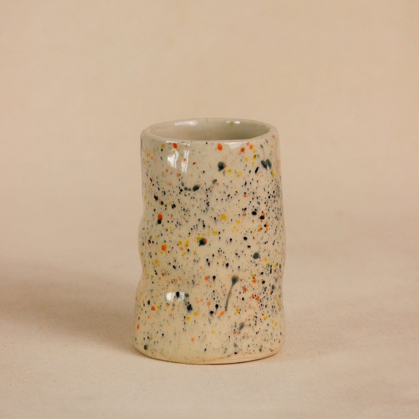 Multicolored Ceramic Stoneware Speckled Mug for Lassi , Beer , Coffee, Tea , Milk
