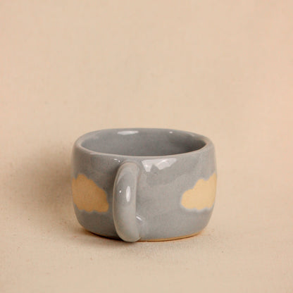 Light Blue Cloud Ceramic Mug for Coffee / Tea / Milk