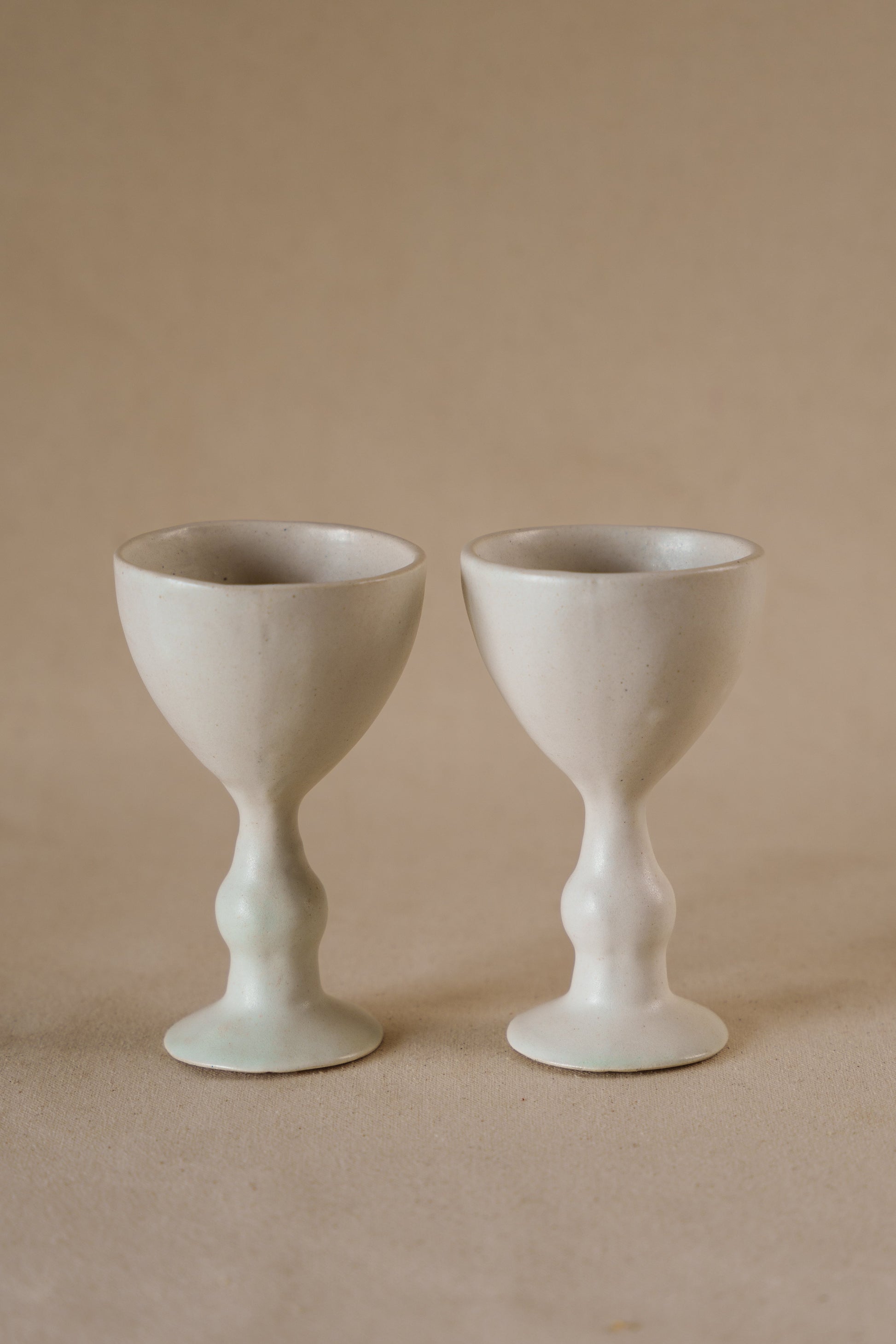 Buy Set of 2 Ceramic Wine Glass Online THE ORBY HOUSE