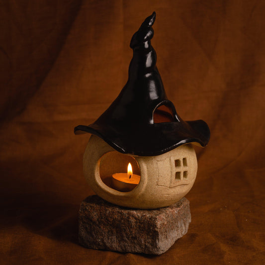 Witch House Tea-Light Candle holder - TOH