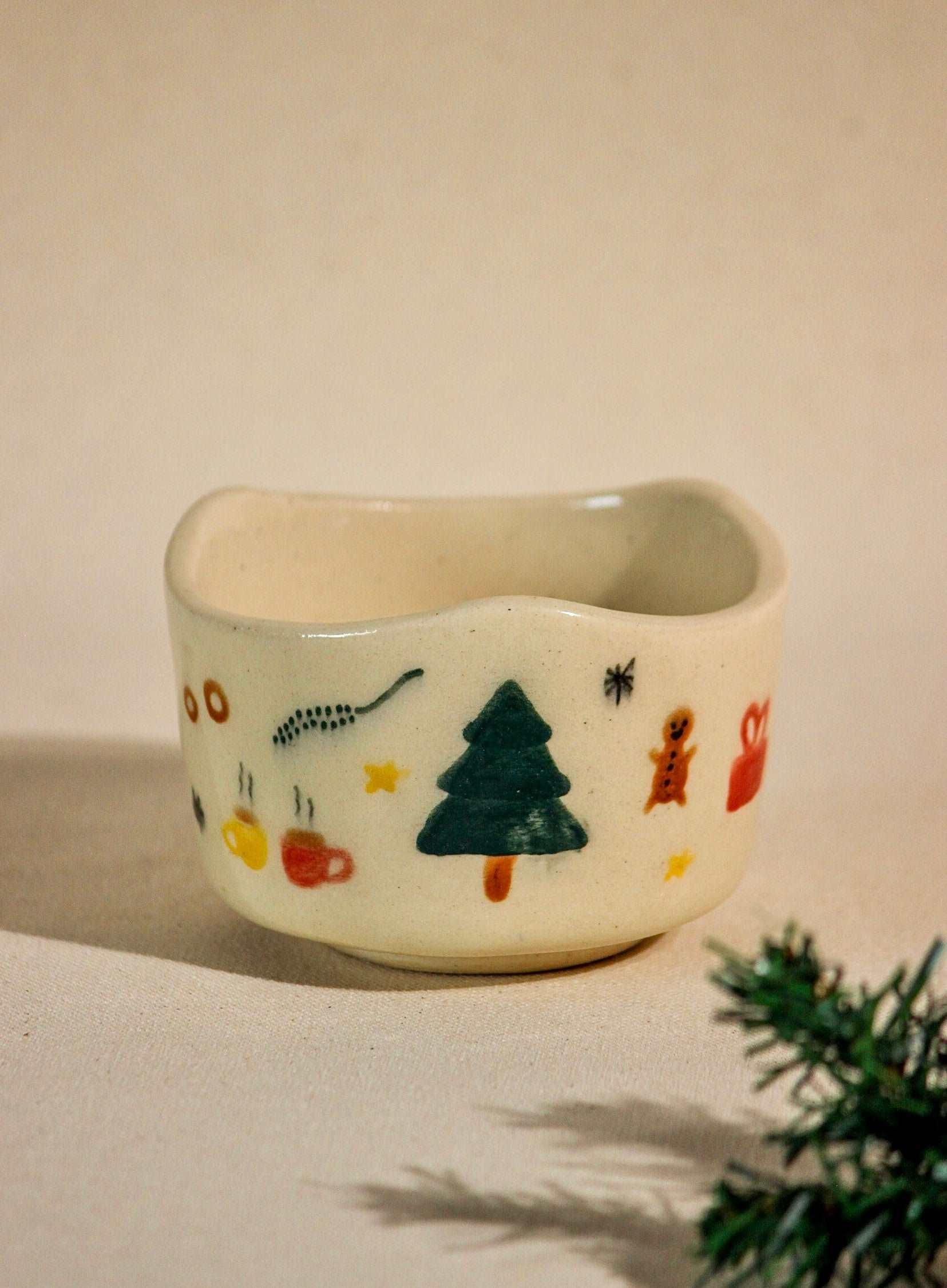 Christmas Dessert Ceramic Bowl - TOH