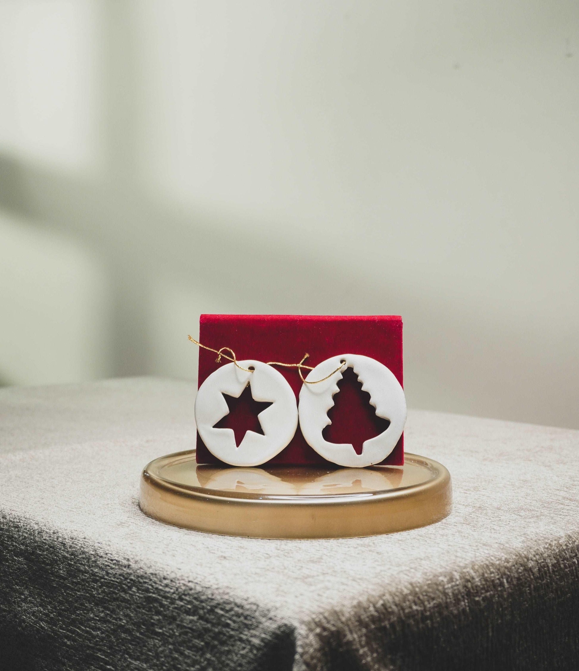 Ceramic Christmas Tree Ornaments
