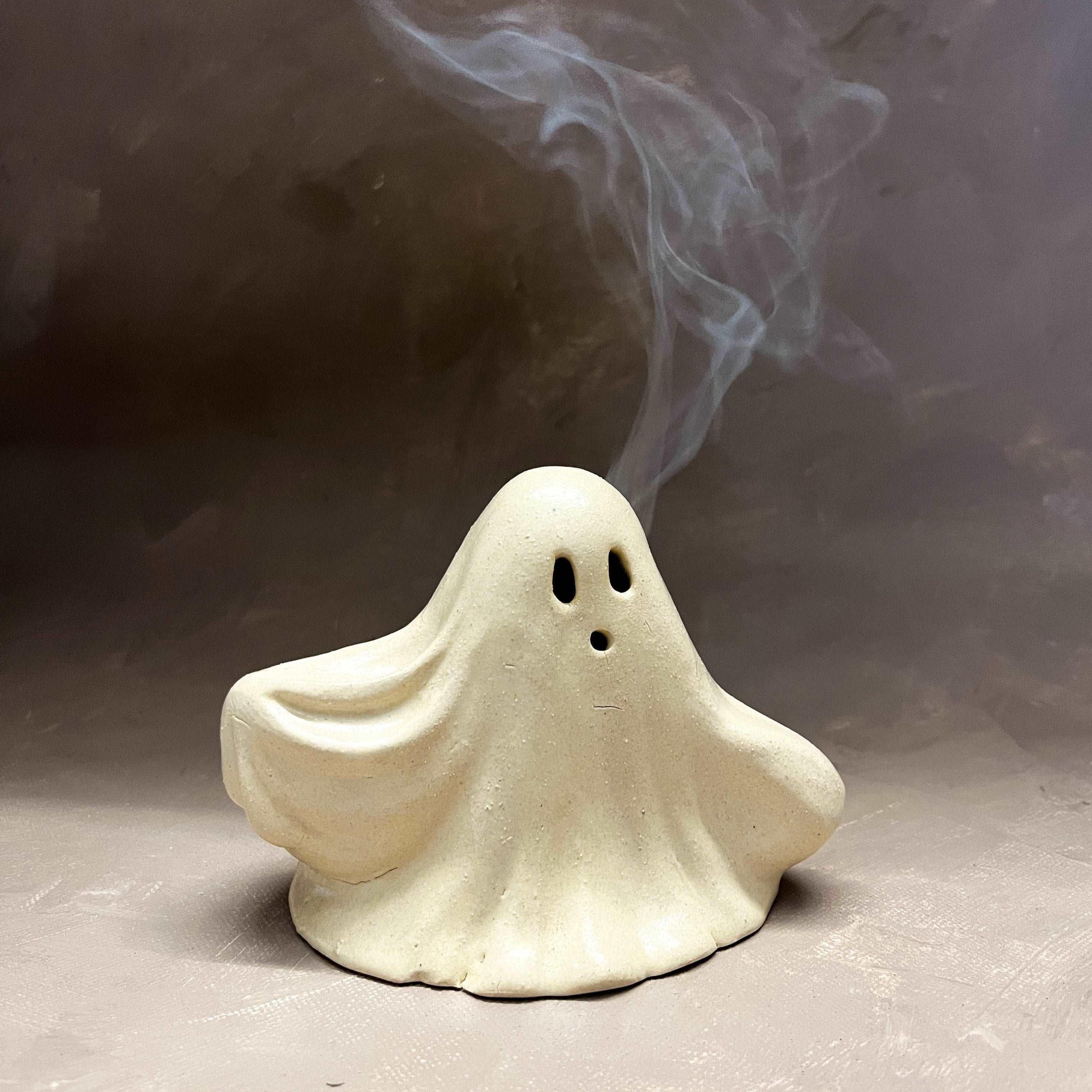 Ceramic Ghost Incense Diffuser – THE ORBY HOUSE