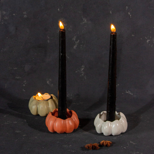 Pumpkin Tea light, Candle Holder - TOH