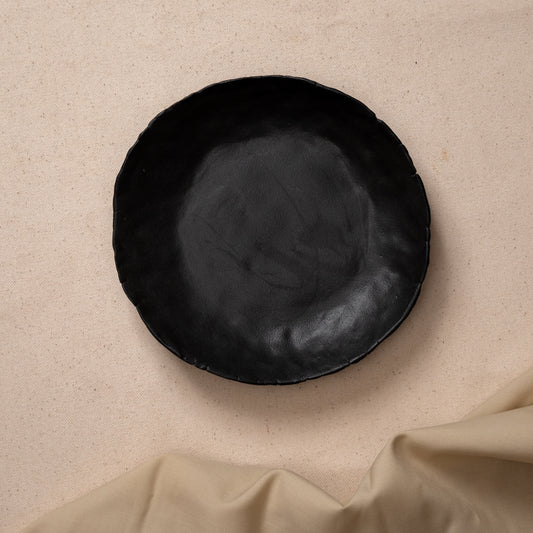 Stone Age TOH Ceramic Plate (Black)