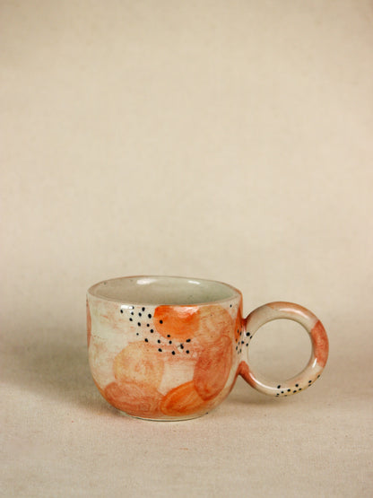 Cute Orange Citrus Twist Designer Ceramic Coffee , Tea, Milk Mug